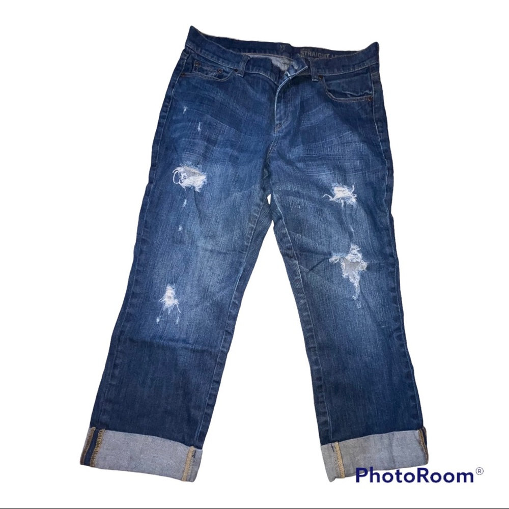 New York and Company Crop Jeans